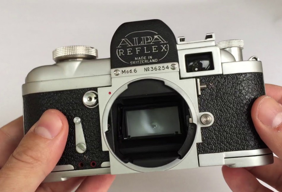 ALPA Reflex Model 9D with Kern Macro Switar 1.8/50 lens